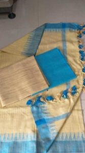 Trendy Petite Salwar Suits, Fabric Khadi Cotton, Length 2.5, Cyan Color Dress Material