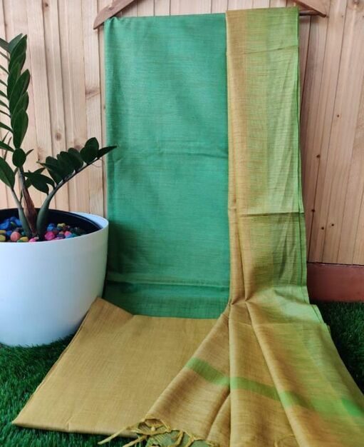 Aagyeyi Alluring Salwar Suits, Fabric Khadi Cotton, Length 2.50, Cyan Color, Khadi Cotton Dress Material