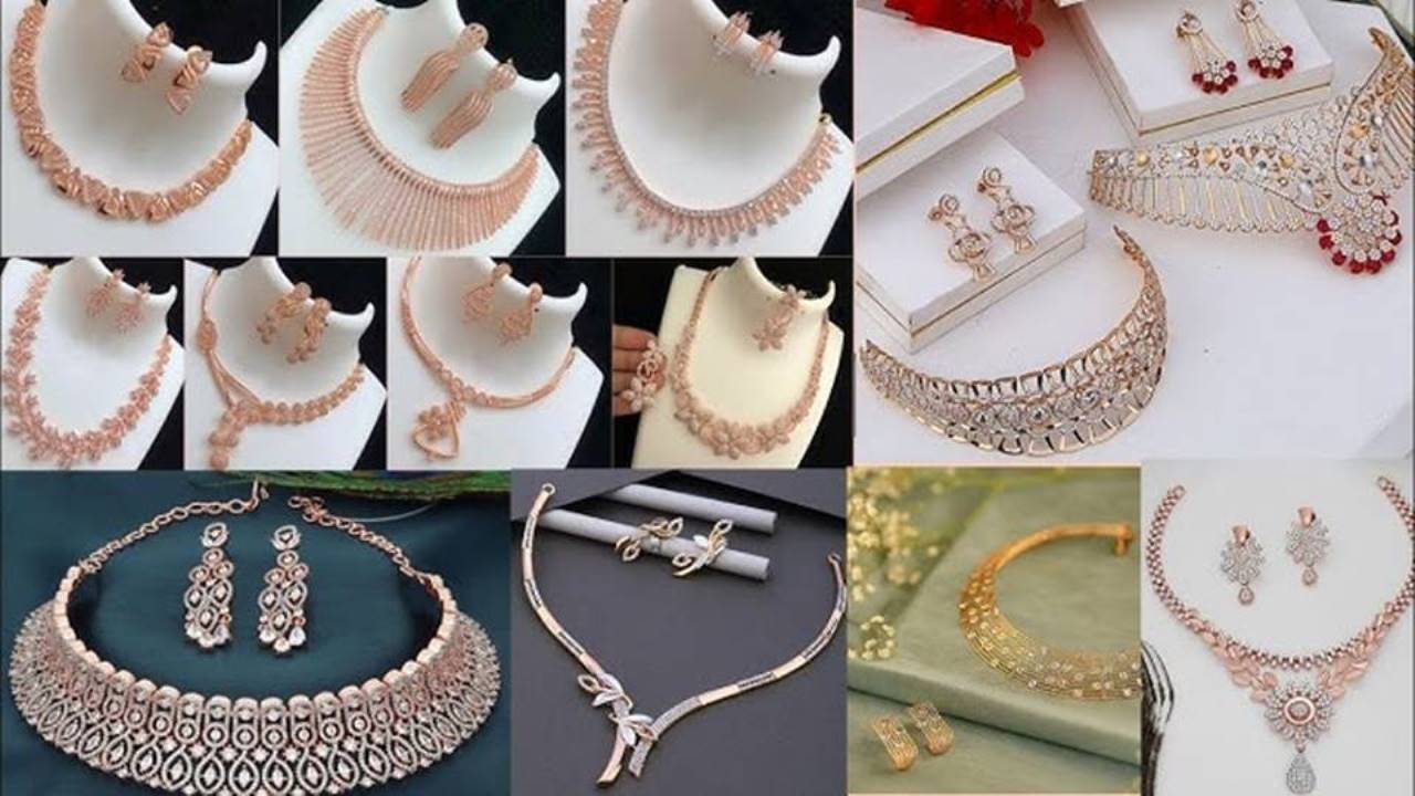 White Gold Jwelery : सफेद सोने से बने खूबसूरत नवीनतम आभूषण डिजाइन करे ट्राई